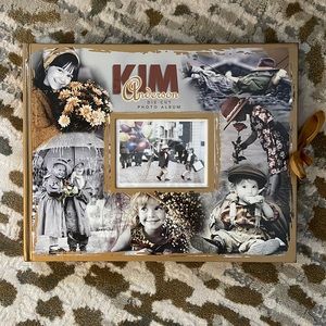 Kim Anderson Vintage Die Cut Hardcover Slip In Photo Album Kids 1999 NWOT